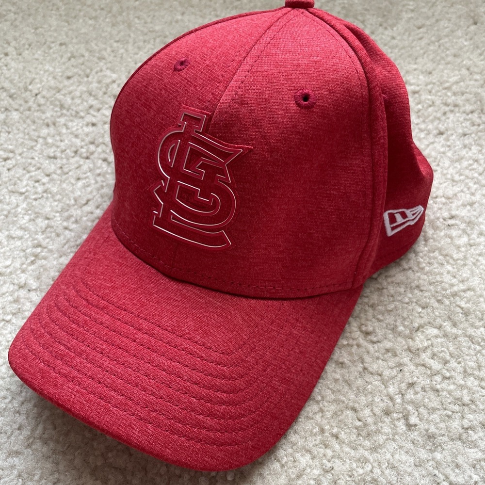 St Louis Cardinals Hat New Era Flex Small-Medium MLB Rare All Red